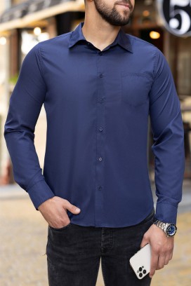 Pánská košile MALTIVO NAVY