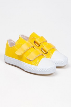 παιδικά παπουτσάκια VEGANA YELLOW