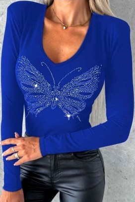 γυναικεία μπλούζα MARIESA BLUE