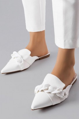 Dámské pantofle BATENDA WHITE
