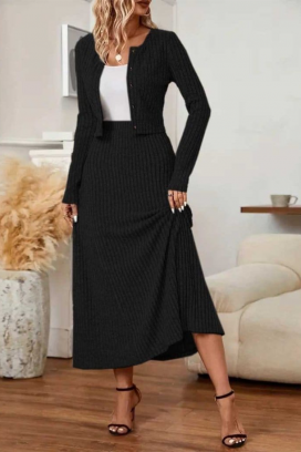 Komplet SOLTERGA BLACK