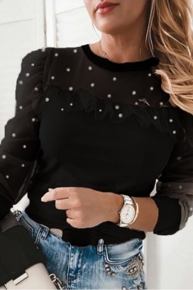 γυναικεία μπλούζα GALAXENA BLACK