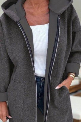 Bunda VEMERVA, Barva: šedá, IVET.EU - Stylové oblečení