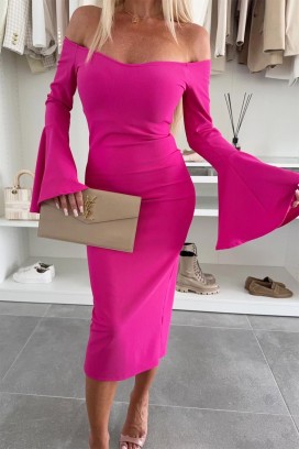 φόρεμα VARVILZA FUCHSIA