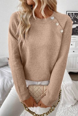 πουλόβερ NOSTELFA BEIGE