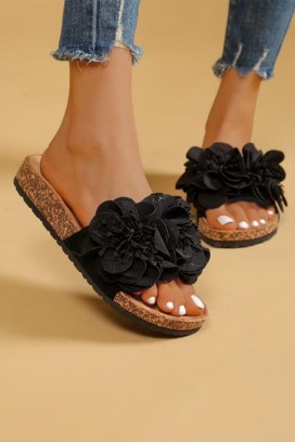 Dámské pantofle FROMIELA BLACK
