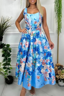 φόρεμα ZILENRA BLUE