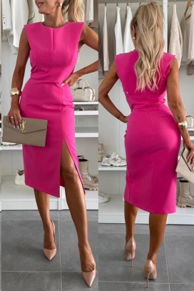 φόρεμα MOLTEANA FUCHSIA