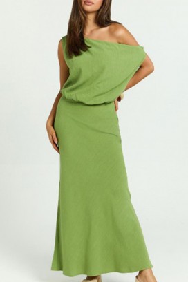 φόρεμα DOBRELFA GREEN
