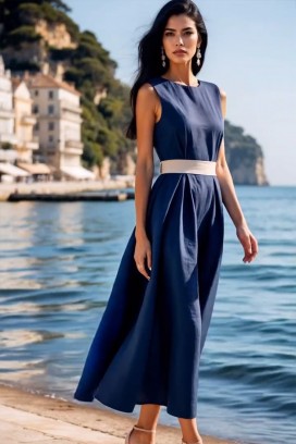 Šaty SIOVELA NAVY