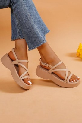 Dámské sandály IFERDOLMA BEIGE