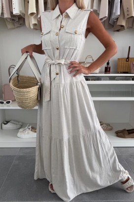 Šaty STYLENA BEIGE