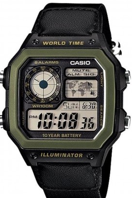 Pánské hodinky CASIO AE-1200WHB-1BVDF