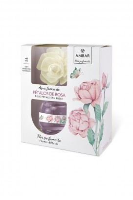 Difuzér s květem SOLMY ROSA 60 ml