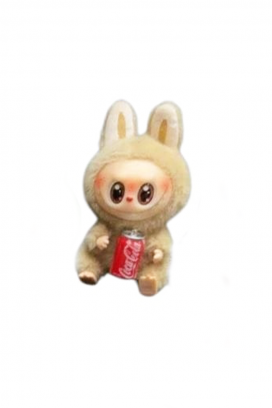 Přívěsek na tašku LABUBU COCA COLA YELLOW