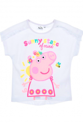 Triko PEPPAPIG WHITE