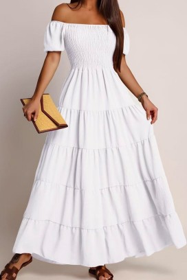 φόρεμα GODNELA WHITE