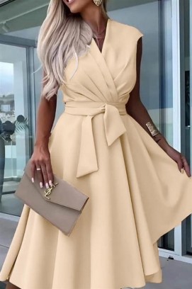 φόρεμα MORTELDA BEIGE