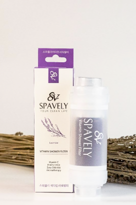 Φίλτρο για ντους SPAVELY LAVANDER με άρωμα λεβάντας