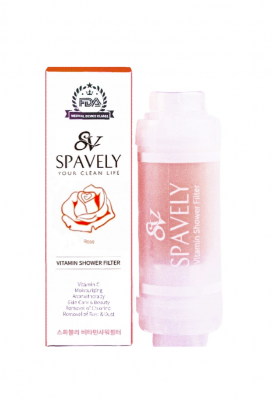 φίλτρο για ντους SPAVELY ROSE με άρωμα τριαντάφυλλου
