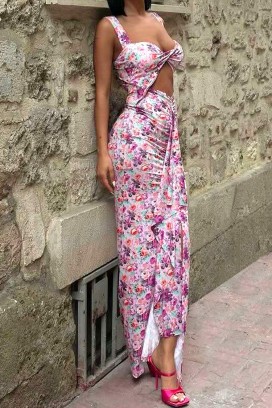 φόρεμα TIRVOLZA PINK