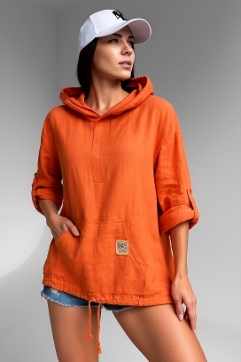 φούτερ ERMISANA ORANGE
