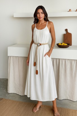 φόρεμα IRZILVA WHITE