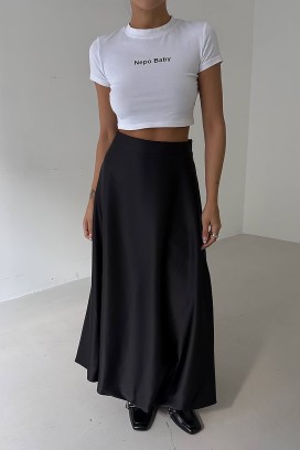φούστα BEFERSA BLACK