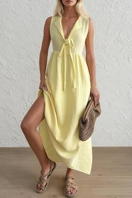 φόρεμα GURDANA YELLOW