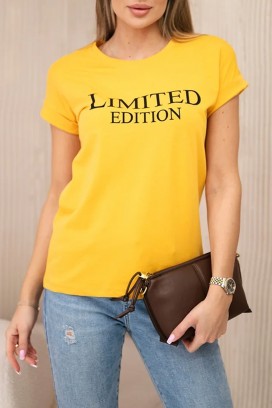 κοντομάνικο μπλουζάκι SUKREZA YELLOW