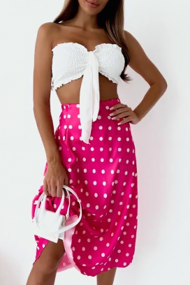 φούστα FINELJA FUCHSIA