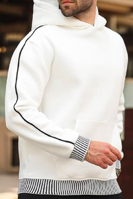 ανδρικό φούτερ BOTEZO WHITE