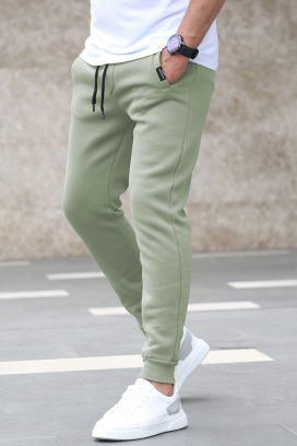 ανδρικό παντελόνι FRONOZO OLIVE