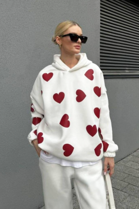 φούτερ HANTENA WHITE