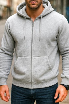 ανδρικό φούτερ NARJELO GREY