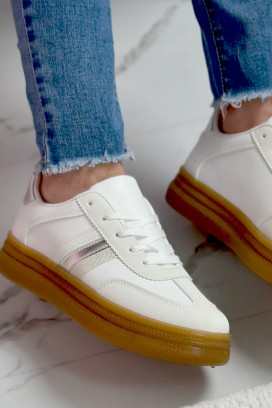 γυναικεία παπούτσια SIOTERA WHITE
