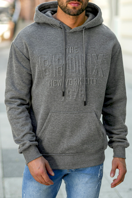 ανδρικό φούτερ BONONTO GREY