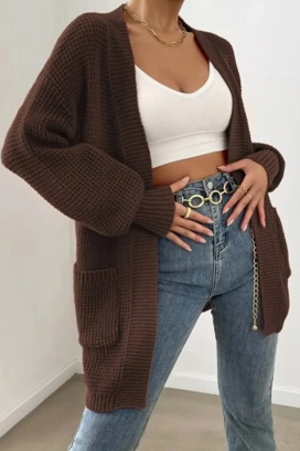 ζακέτα VISTALFA BROWN