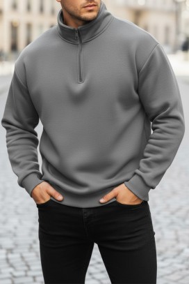 ανδρικό φούτερ RETERDO GREY