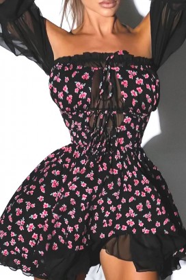 φόρεμα SICILIANZA BLACK