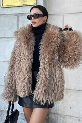 παλτό LORMENZA BROWN