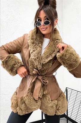 μπουφάν JELFONDA CAMEL