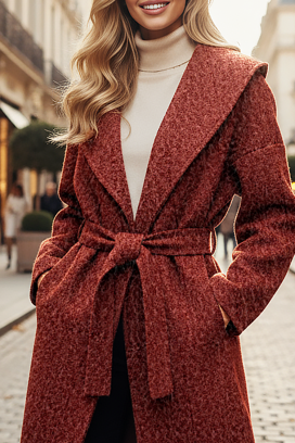 παλτό GRAZLENA BRICK RED