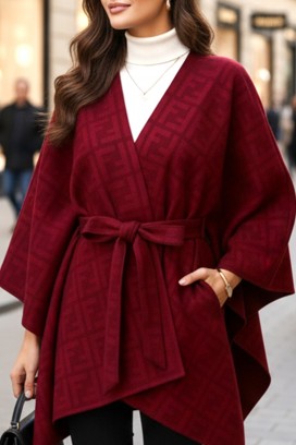 πόντσο DERLONDA BORDO