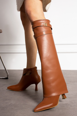 μπότες ERMONIA CAMEL