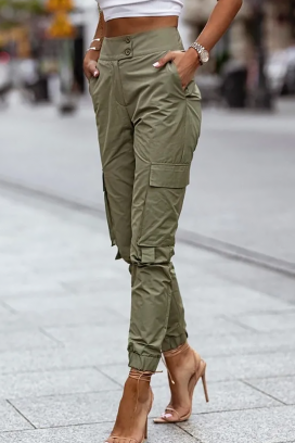 παντελόνι TREZOLDA KHAKI