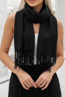 κασκόλ YORLINZA BLACK