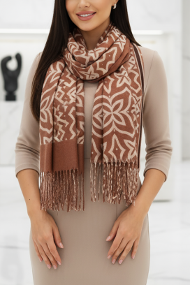 κασκόλ LORBELZA BEIGE