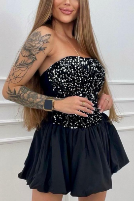φόρεμα BRILIANA BLACK