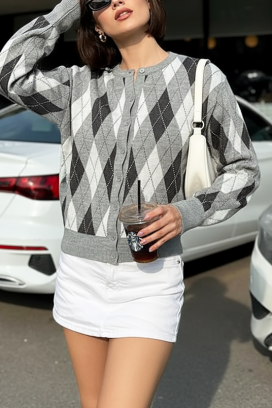 ζακέτα MENDUZA GREY